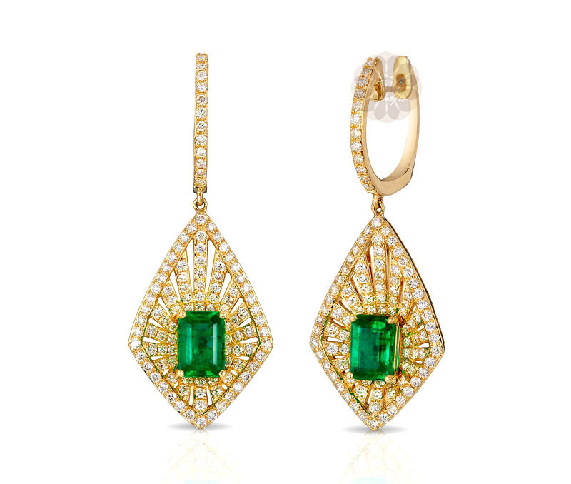 Vogue Crafts & Designs Pvt. Ltd. manufactures Designer Gold Earrings at wholesale price.